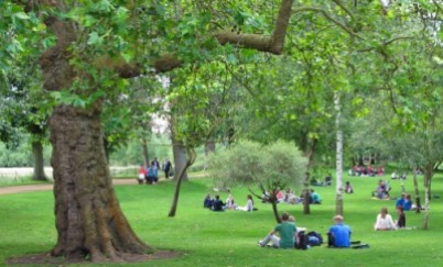 Greenspaces to promote health and recreation for urban dwellers